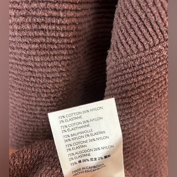 FREE PEOPLE Ottoman Sweater in Nutmeg/Taupe | XS | - Picture 5 of 6